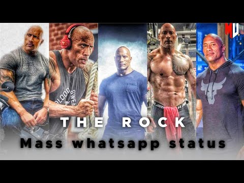 rock mass whatsapp status tamil 😎🔥 Dwayne Johnson kgf bgm