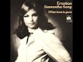 Samantha sang  emotion 1977 hq