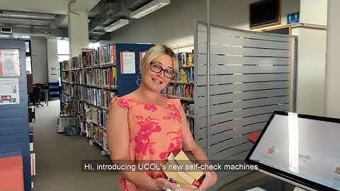 Introducing Our New Library Self-Checkout Machines