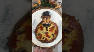 Freddy Fazbear Pizza 🍕🐻🎩 #fnaf #freddyfazbear #pizza #shorts