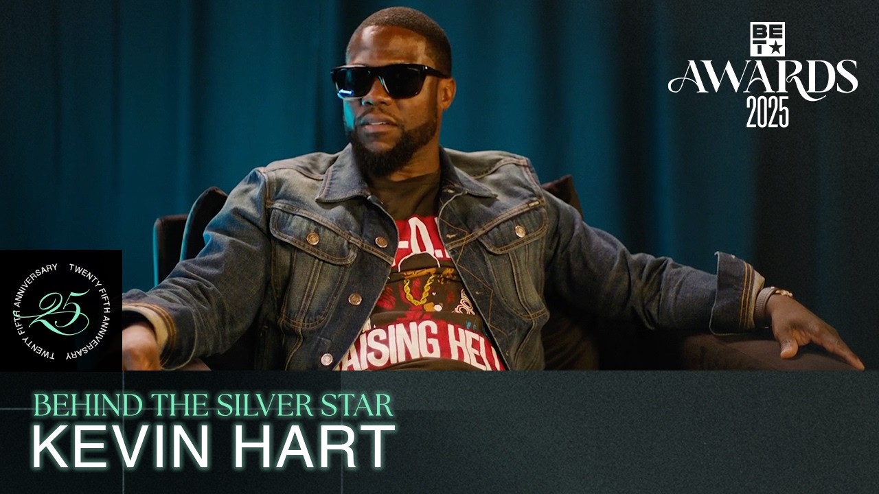 ⁣Kevin Hart Gets Real About His Journey, Legacy & BET Awards Spotlight | Behind the Silver Star
