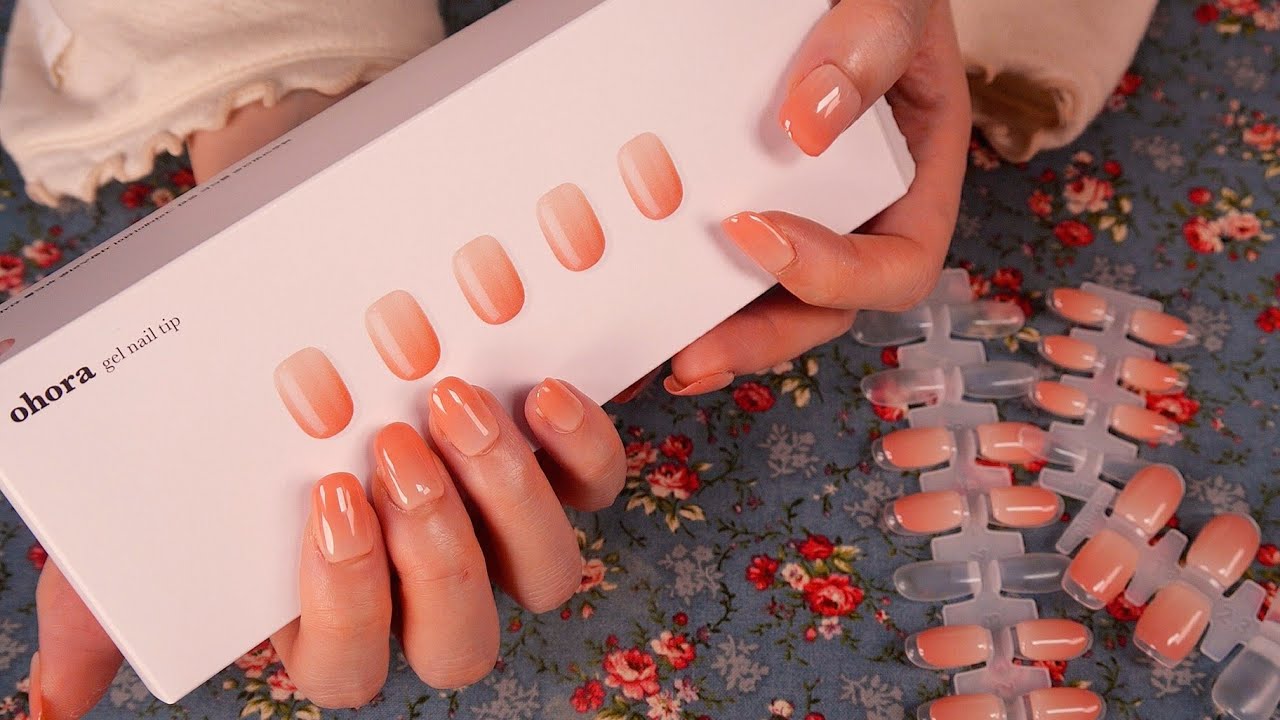 젤네일 붙이면서 수다 ASMR｜내돈내산｜손톱 탭핑 Nail Tapping