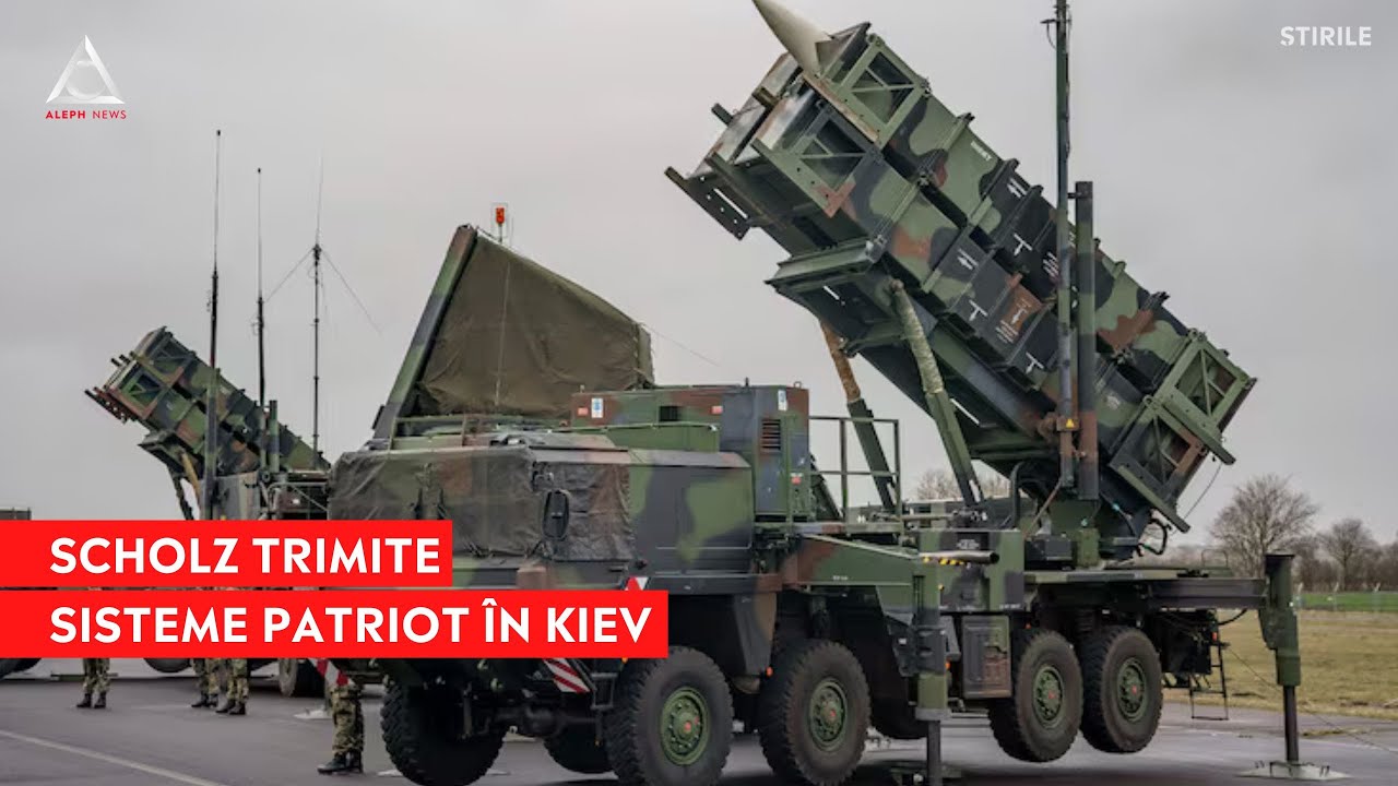 Trimite Unit ATENȚIE: Germania trimite Ucrainei de urgență un sistem PATRIOT - YouTube
