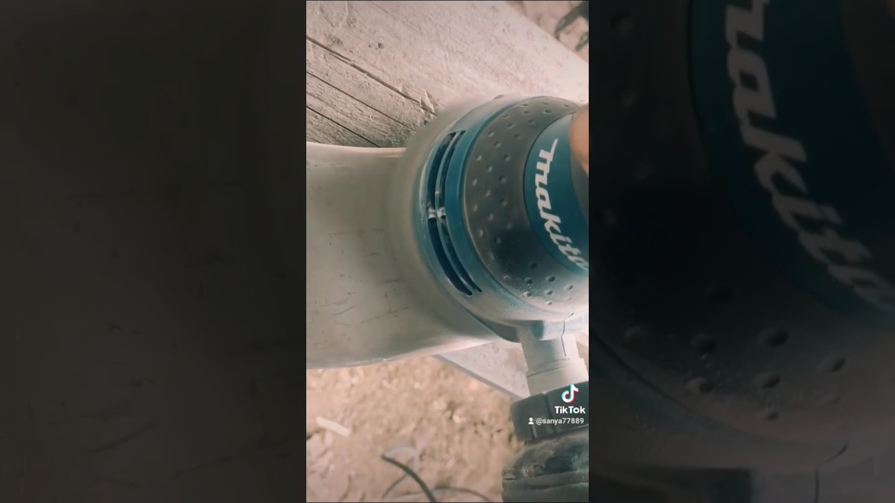 Снятие старого покрытия#макита#покраска#шлифовка#лаки#авто - YouTube