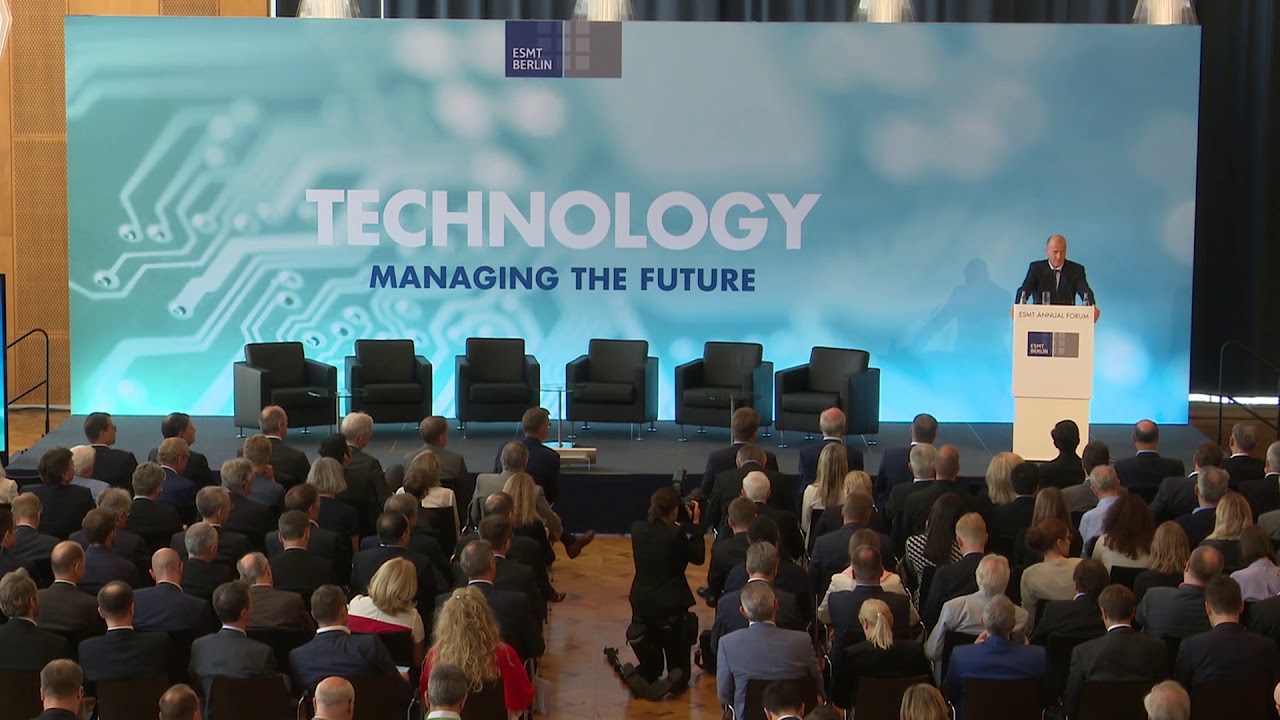 ESMT Annual Forum 2018: Keynote by Tom Enders