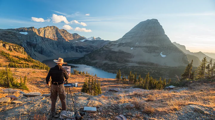 Painting Glacier  Finding Inspiration In Montana  ...