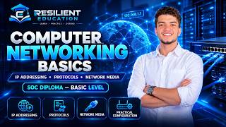 Full Computer Networking Basics | IP Addressing, Protocols & Network Media | SOC Diploma | part 2 News