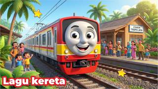  Naik Kereta Api Tut Tut Tut  Lagu Anak Indonesia 3d Lucu U0026 Edukatif  Animasi Kereta Api Kai