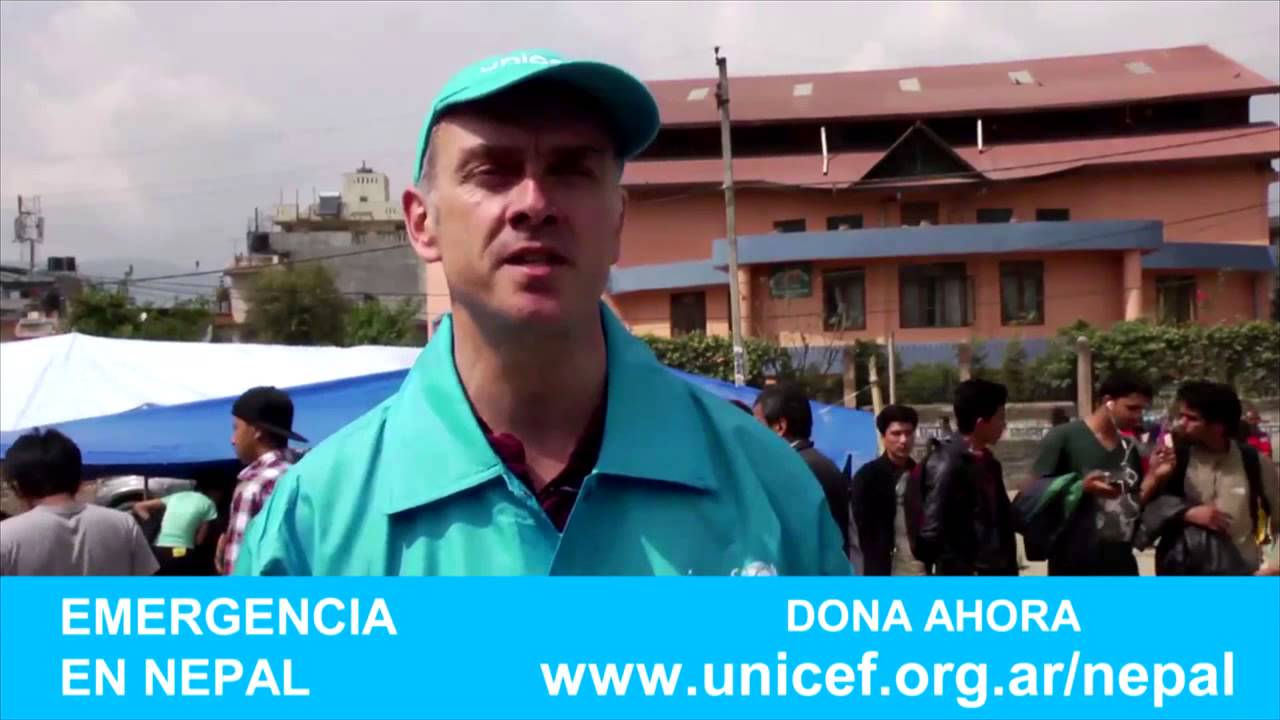 Unicef Argentina realiza una campaña para ayudar a los niños tras el terremoto de Nepal