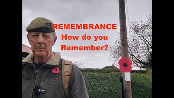 Remembrance  - How do you Remember?