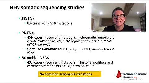 Genomic Advances in Neuroendocrine Cancer Research - Professor Chrissie Thirlwell