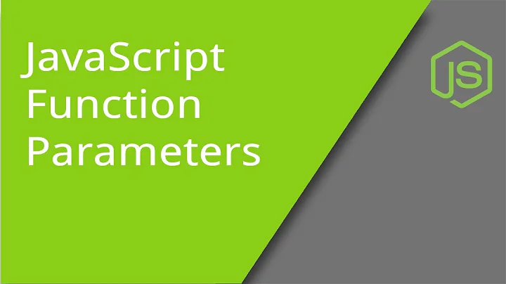 JavaScript Function Parameters