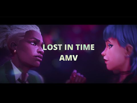 ⏳ Ekko & Jinx AMV | Lost in Time (MJ Version) | A Love Fading Away ❤️💙