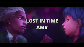 ⏳ Ekko & Jinx AMV | Lost in Time (MJ Version) | A Love Fading Away ❤️💙