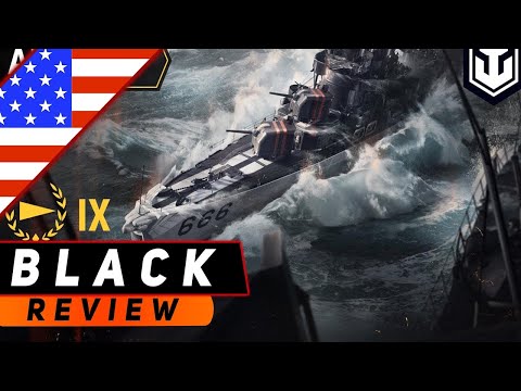 Видео: ЭСМИНЕЦ BLACK! ЛЕГЕНДАРНОЕ ВОЗВРАЩЕНИЕ! WORLD OF WARSHIPS