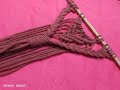 Easy macrame design wall hanging design