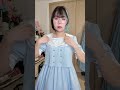 Mặc thử váy mua tại Nhật Bản ⛩️#meosimmy #shorts