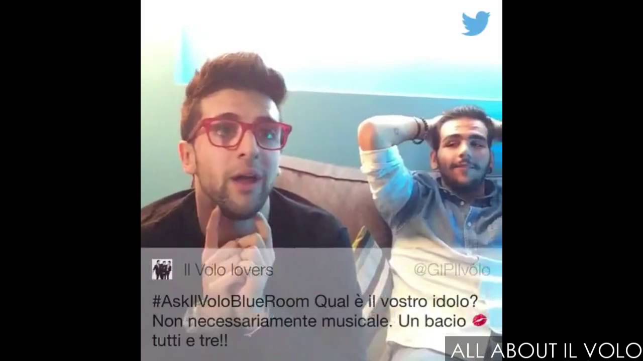 Il Volo #BlueRoom Twitter Milano 2/11/2015 PARTE 1