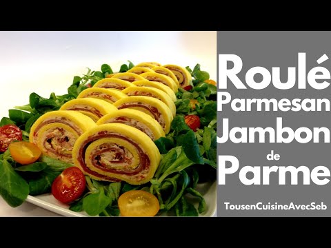 roulé-au-parmesan-jambon-de-parme-et-tomate-séchée-(tousencuisineavecseb)