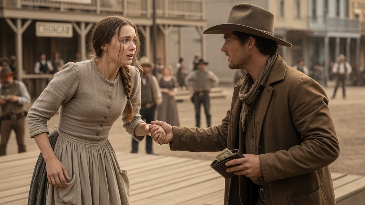 Her Father Put Her Up For Sale A Second Time, The Cowboy Bought Her Freedom With His Savings