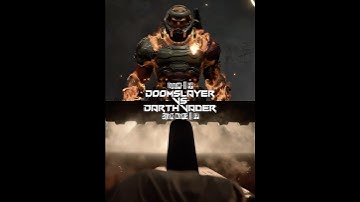 Darth Vader vs Doomslayer #edit #darthvader #starwars #doom #doomslayer