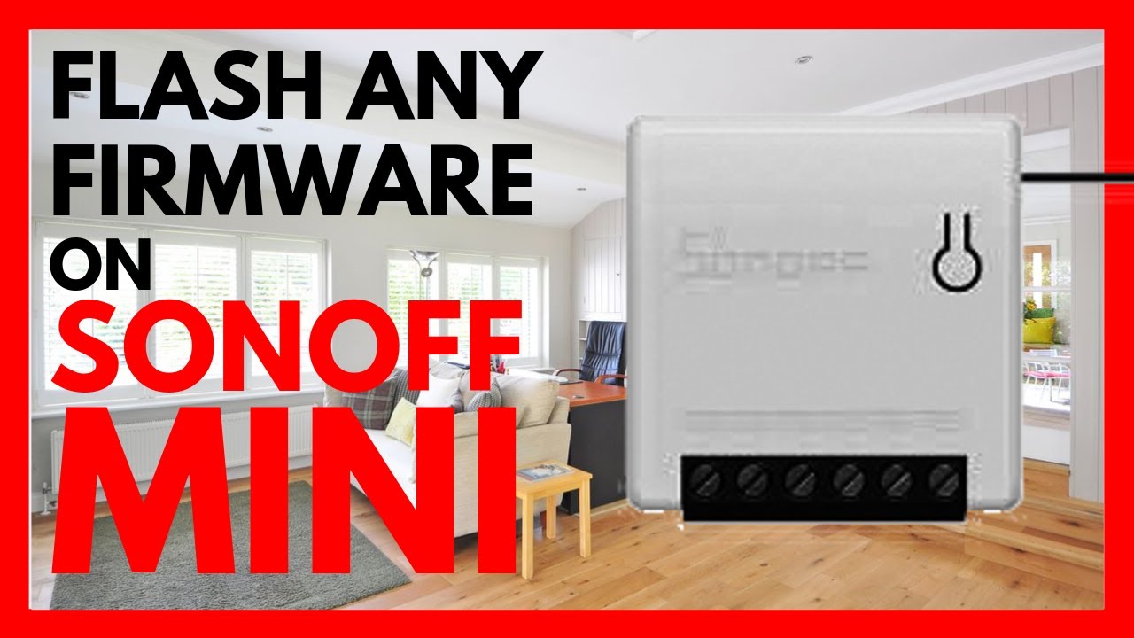 Flash Tasmota on Sonoff Mini YouTube