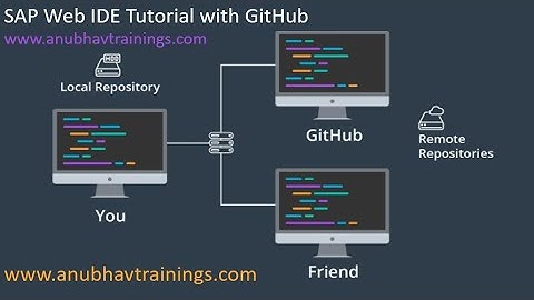 SAP webIDE with git | Fiori training on WebIDE and XML |  UI5 tutorial