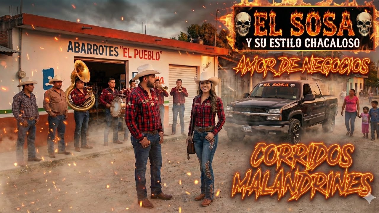 🍁ENTRE EL JALE Y TUS BESOS🍁corridos malandrines con banda(el sosa y su estilo chacaloso)🔥