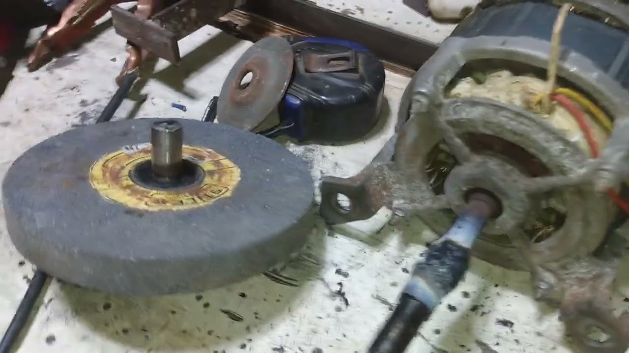 esmeril  de motor de máquina  de lavar roupa