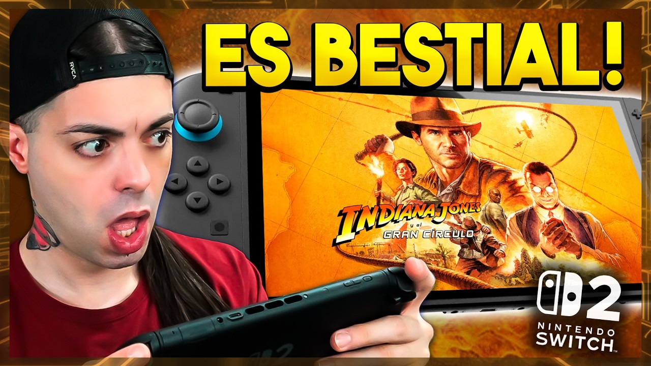 💥 Indiana Jones en Switch 2 es una LOCURA… lo pruebo ANTES de salir! episode artwork