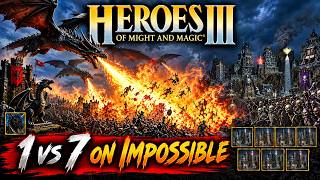 For Fun Tuesday: BLACK DRAGONS BABY!!! — HoMM3 HotA 1v7 (200%) screenshot 5