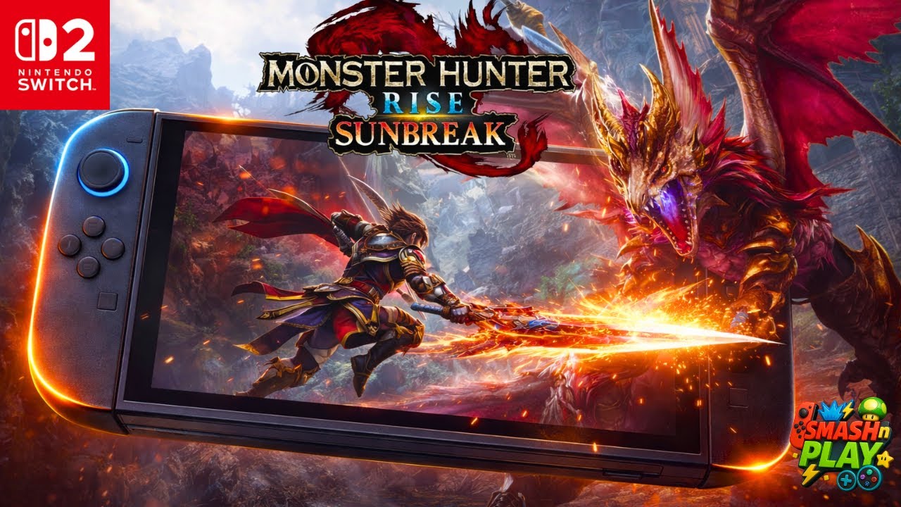 Monster Hunter Rise Sunbreak Gameplay on Nintendo Switch 2