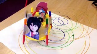 Scribble machine in the classroom.