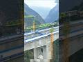 Luoze River Extra Large Bridge Closure #technology #infrastructure #highwaydevelopment #mountains