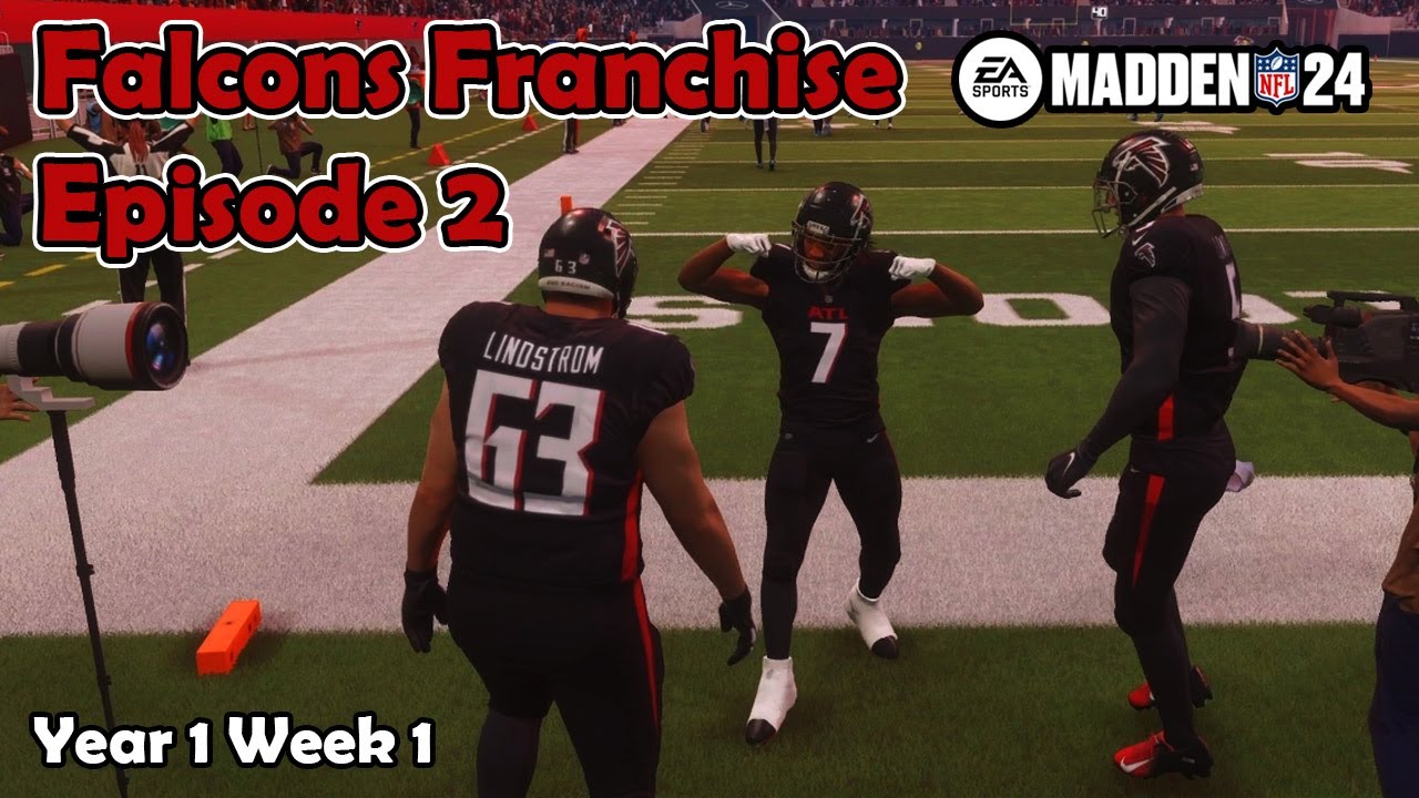 Offensive Showdown in Game 1 v Panthers! Madden 24 Falcons Franchise
