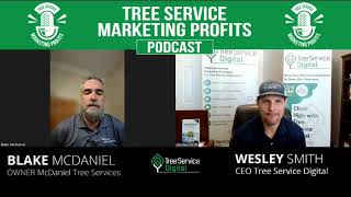 How Blake McDaniel Grew His Tree Service Business to 500k