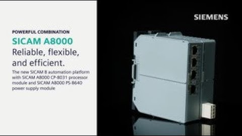 Remote Terminal Unit - SICAM A8000