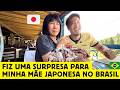 Fiz uma surpresa para minha mãe japonesa no Brasil