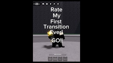 Rate my Transition!! #tsb #tsbg #thestrongestbattlegrounds #transition #roblox #edit