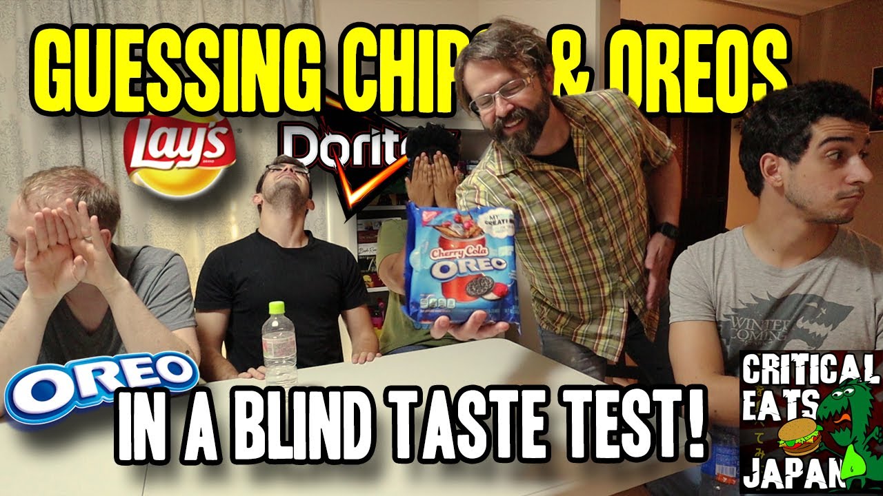Oreos & Chips Blind Taste Test! with JD YouTube