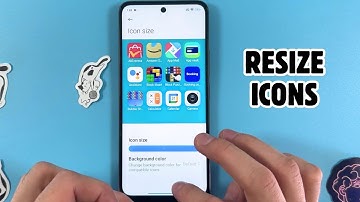How to Adjust Icon Size on Xiaomi Redmi 13