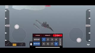 Dodging a missile in SimplePlanes lol