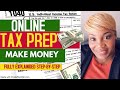 Start earning money online with your own tax preparation business