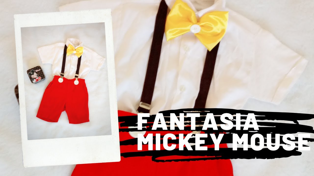 Fantasia Mickey Mouse para criança