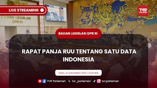 BALEG DPR RI - RAPAT PANJA PEMBAHASAN TK I RUU TENTANG SATU DATA INDONESIA screenshot 5