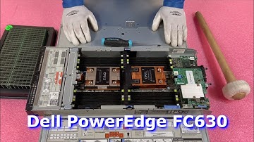 Dell PowerEdge FC630 Blade Server Review & Overview | Memory Install Tips | How to Configure DDR4