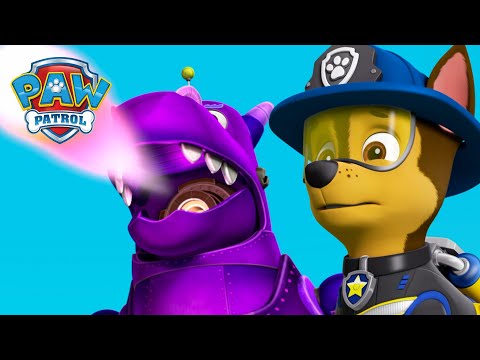PAW PATROL SAVE ADVENTURE BAY FROM A FIRE BREATHING MONSTER!