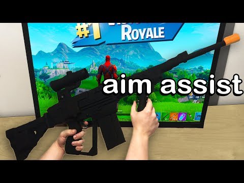 i-played-fortnite-on-an-assault-rifle-controller-and-won-(aim-assist)