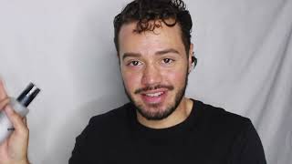 Soft glam mens makeup