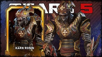 GEARS 5 - RONIN KARN GAMEPLAY!